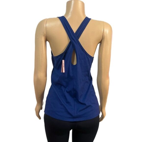 Victoria’s Secret Supersoft tank top ALL AMERICAN print blue - Picture 3 of 3
